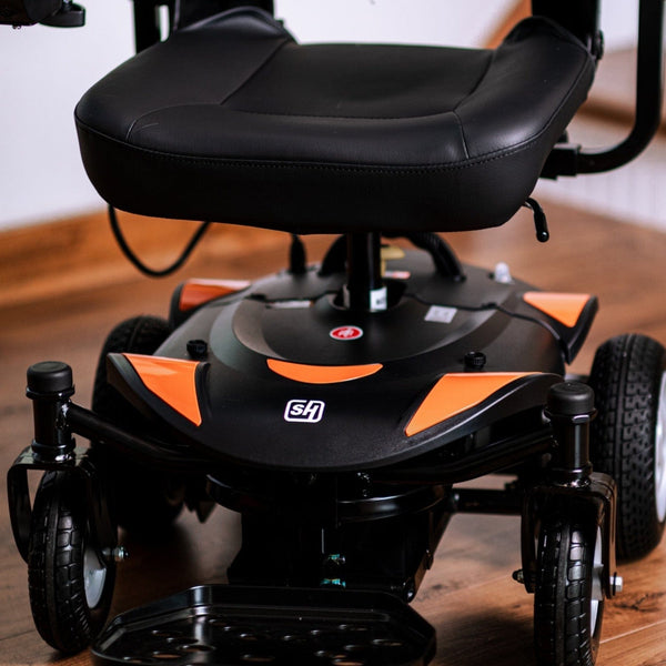 SuperHandy GoRide CRZ Powerchair - 300lb Capacity Rear-Wheel Drive 6.7 Mile Range Power Wheelchair